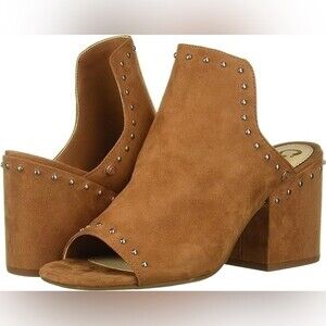 Circus by Sam Edelman Women's Kitty Mule Pump Heels size 10 Studded Faux Leather